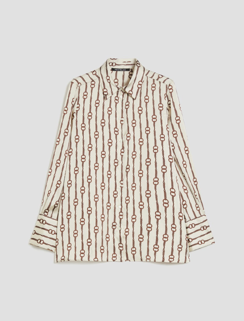 PennyBlack Blouse Cream Chain