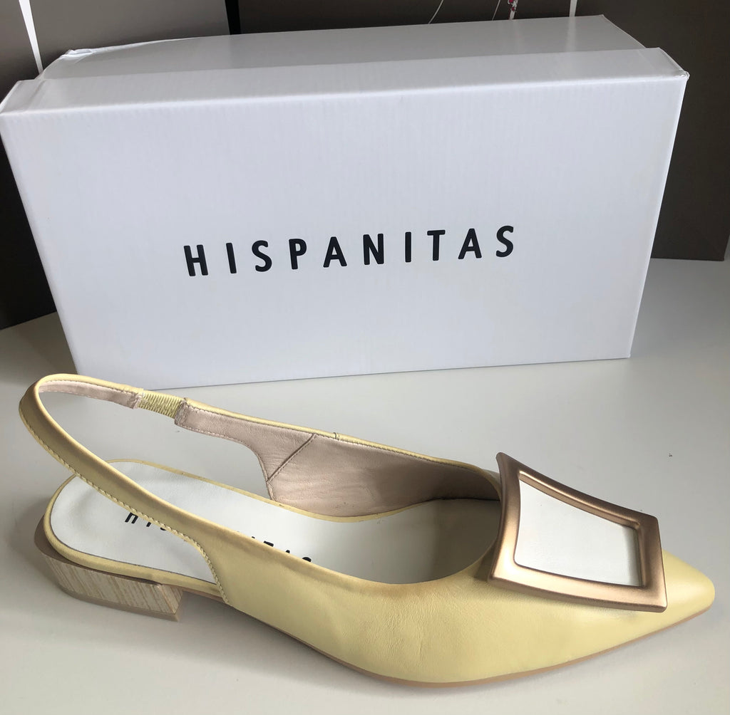 Hispanitas 261015 slingback yellow