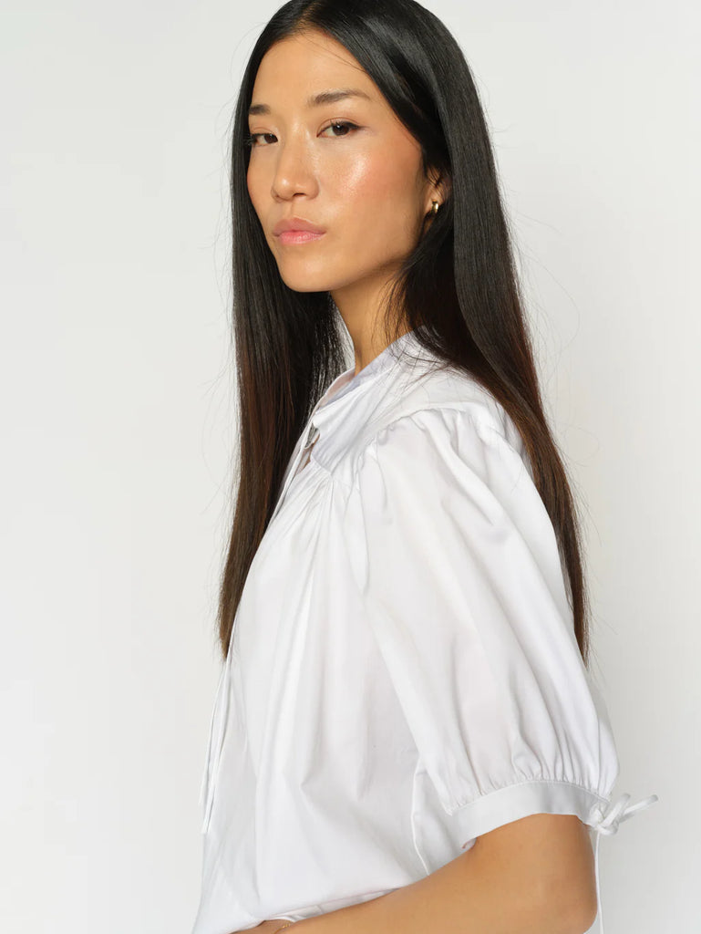 Mos Mosh MMTarima White Cotton Blouse