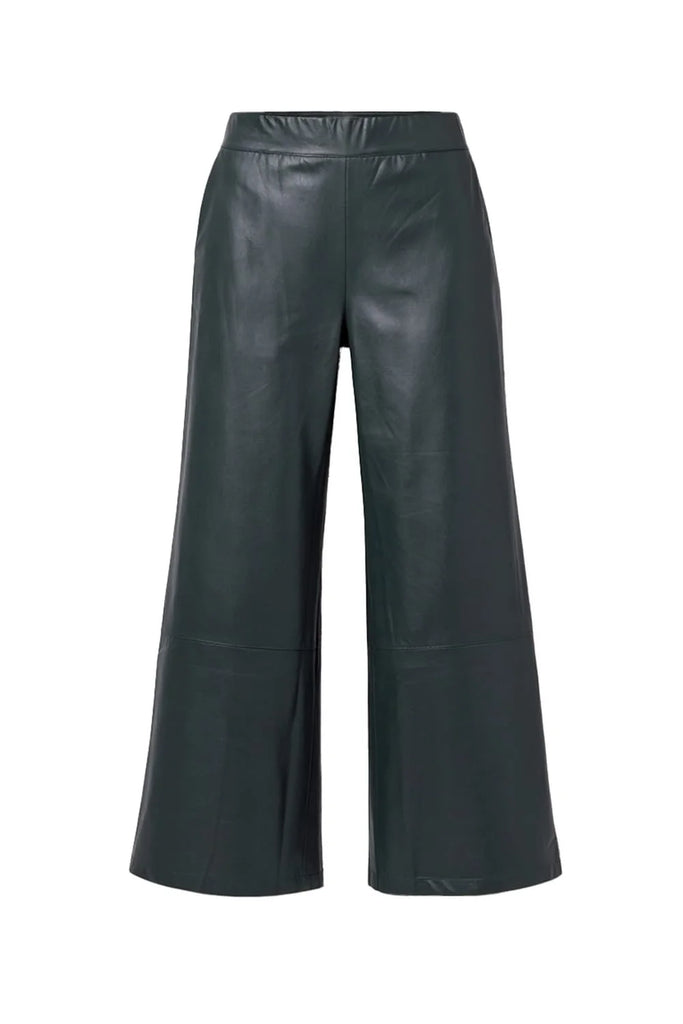 Peruzzi Faux leather trouser green 182