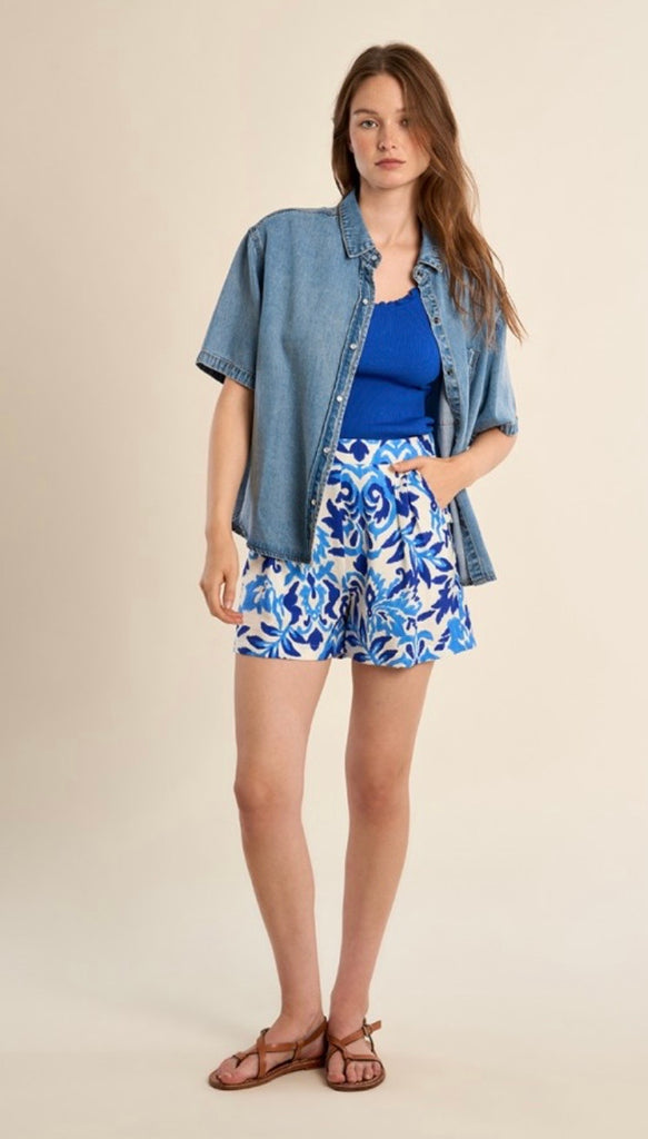 Molly blue alizee shorts