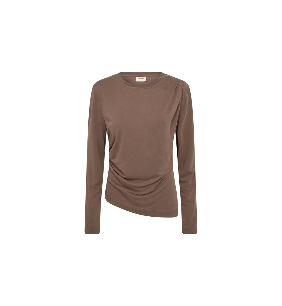 MMAmi O-LS Draped Tee Delicioso