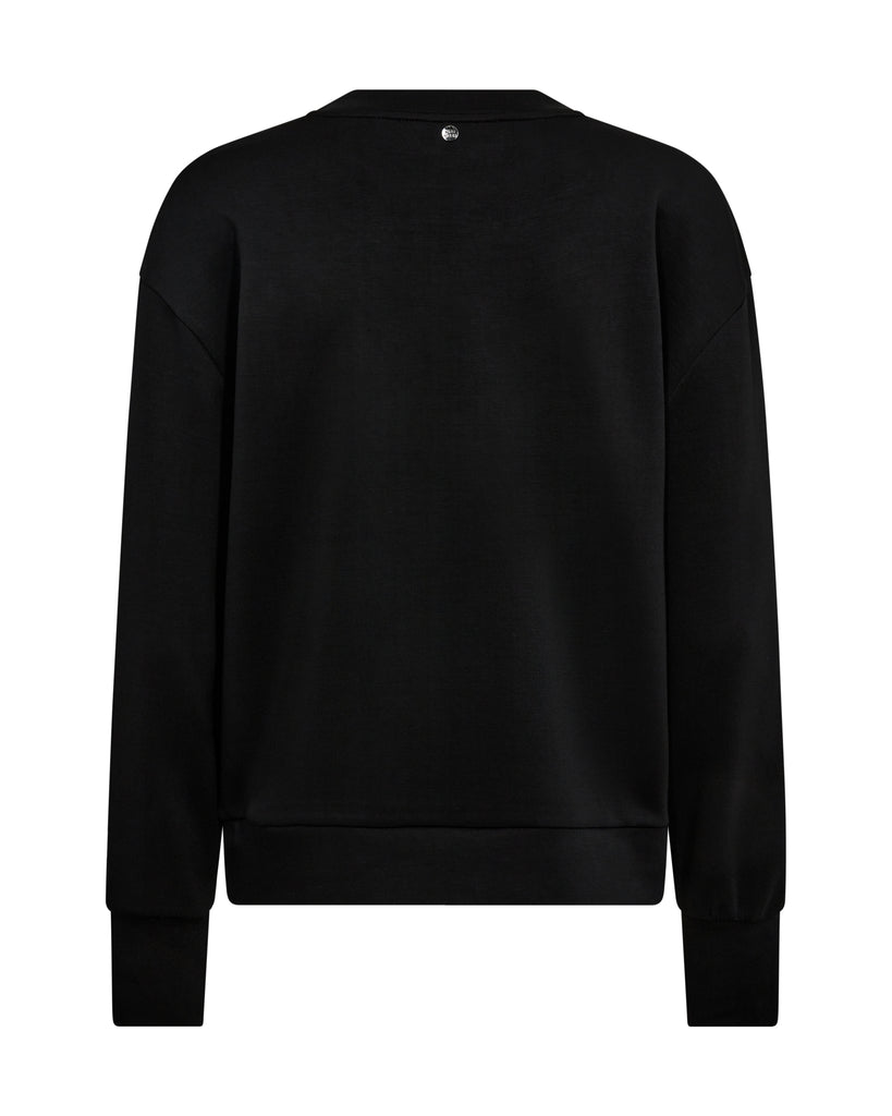 MMNeve Blk Glam Sweatshirt