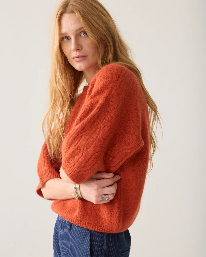 Summum Goji Berry Knit Sweater