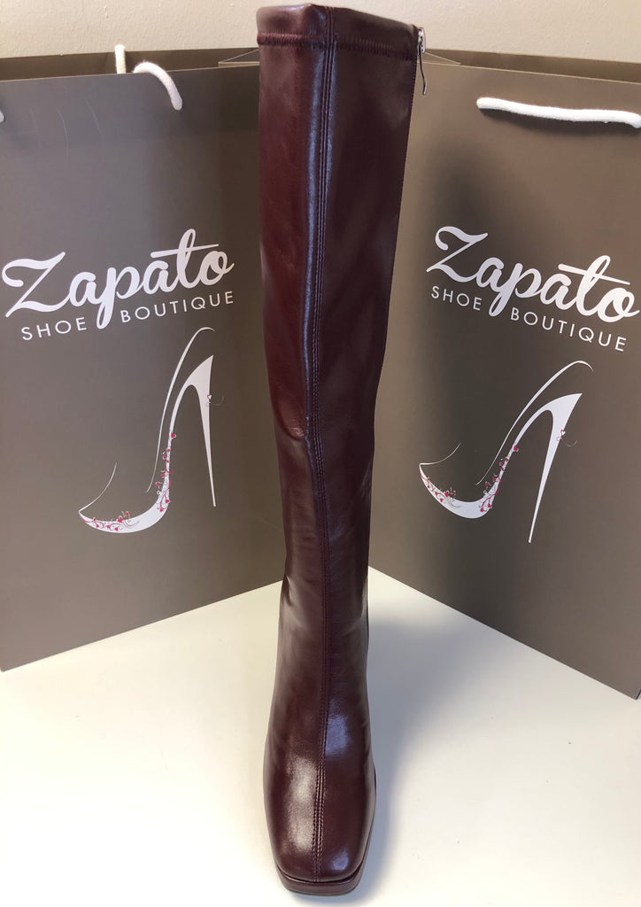 Lodi knee-high boot 25114 burgundy