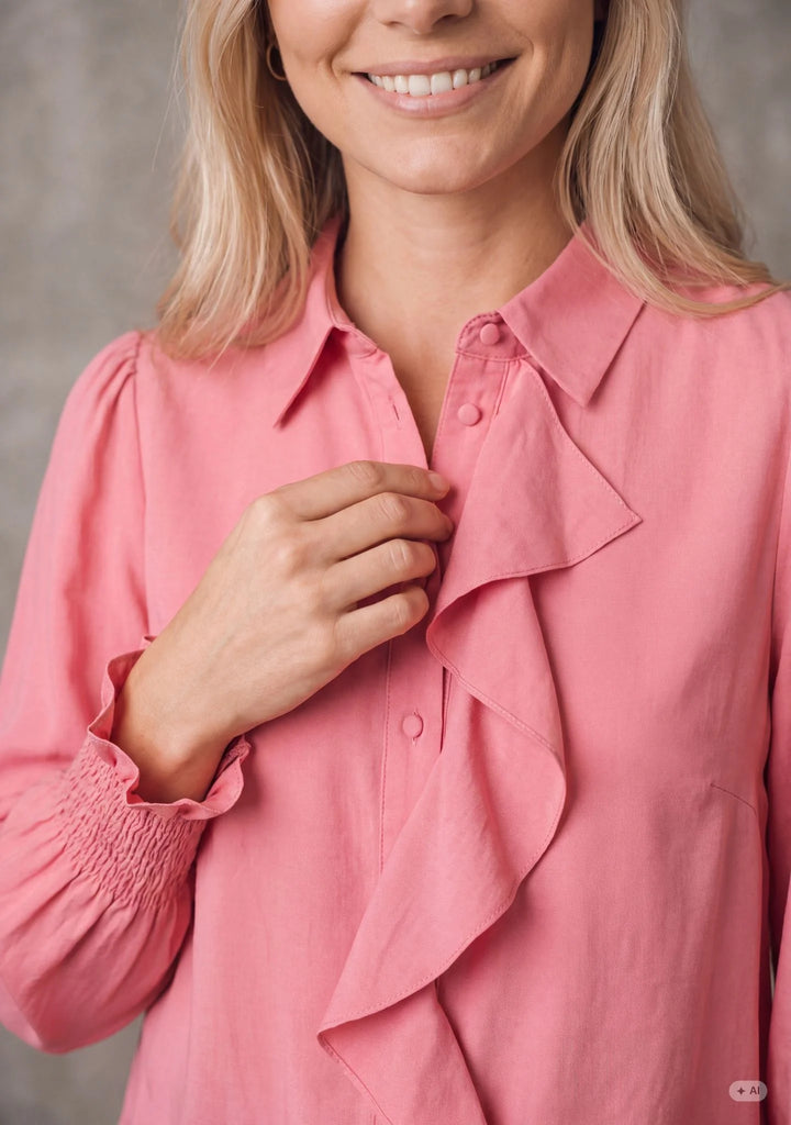 Isay Konnie Flounce Shirt