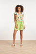 SL 24090 Lime green shorts