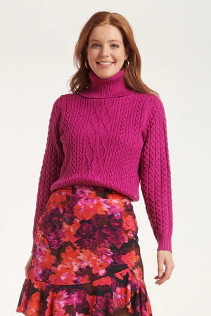 Smashed Lemon Pink sweater 24628lp