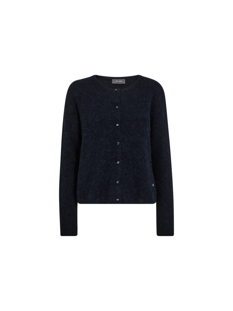 MMAlmine Knit Cardigan Salute Navy