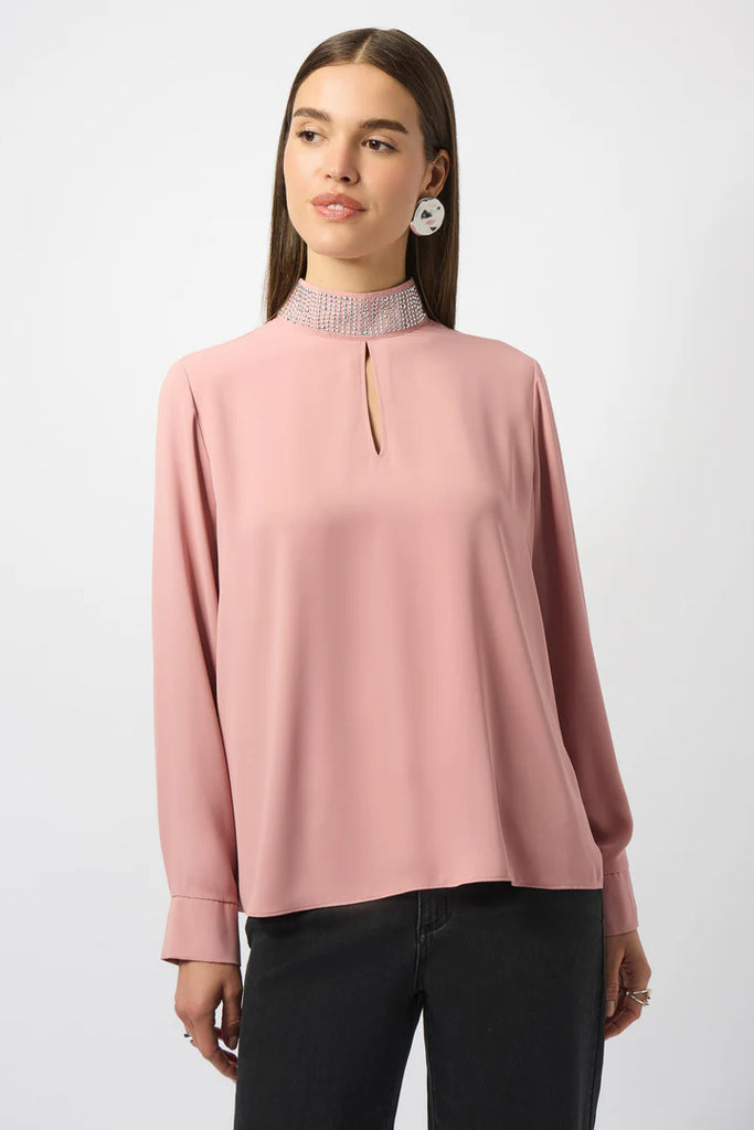 Joseph Ribkoff 253216 LDS Top pink