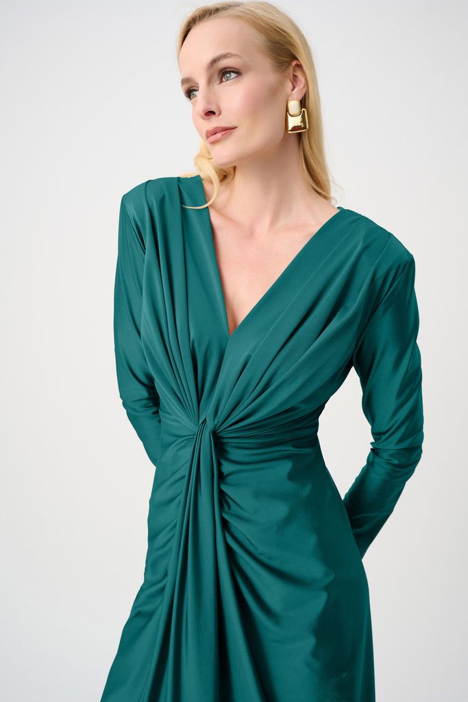Joseph Ribkoff Opulent Green Dress 253714F26