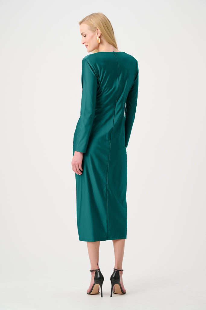 Joseph Ribkoff Opulent Green Dress 253714F26