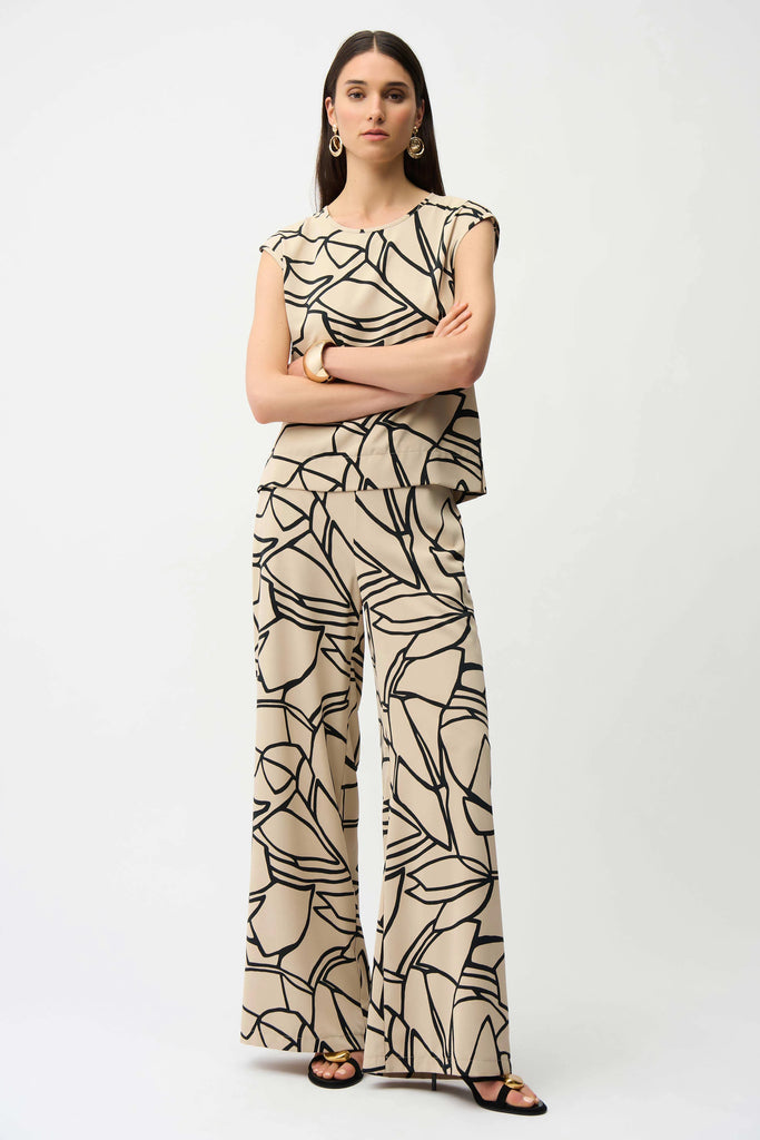 Joseph Ribkoff print pant 261126