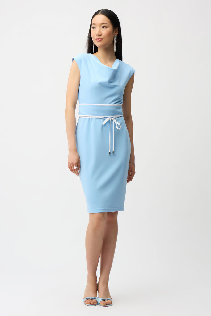 Joseph Ribkoff 261205 Sky blue dress
