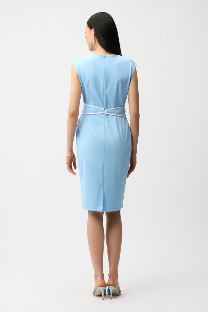 Joseph Ribkoff 261205 Sky blue dress