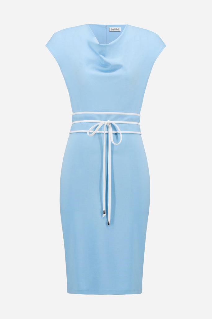 Joseph Ribkoff 261205 Sky blue dress