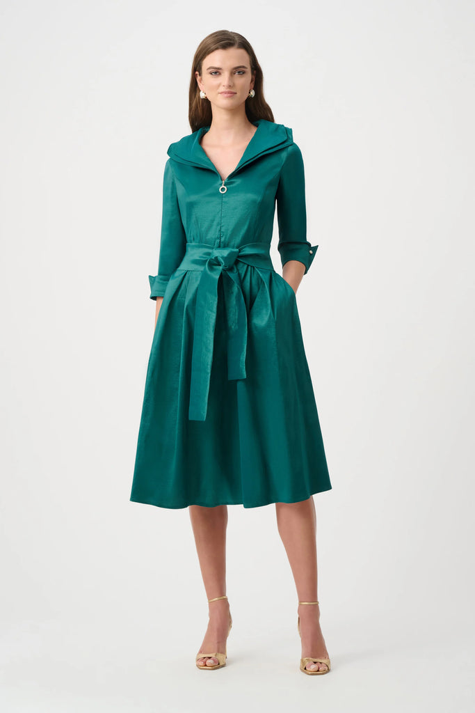 Joseph Ribkoff Opulent Green dress 261719F26