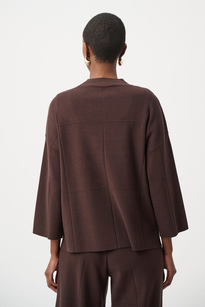 Joseph Ribkoff Mocha top 261981F26