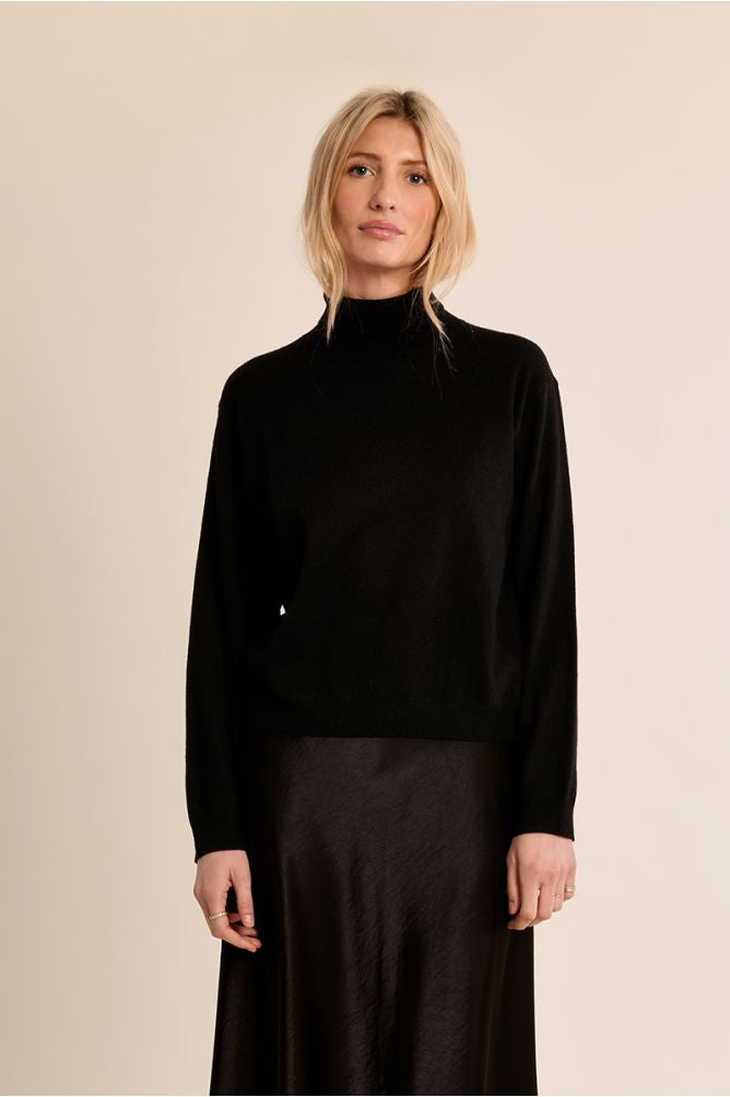 Molly Black Knitted Sweater