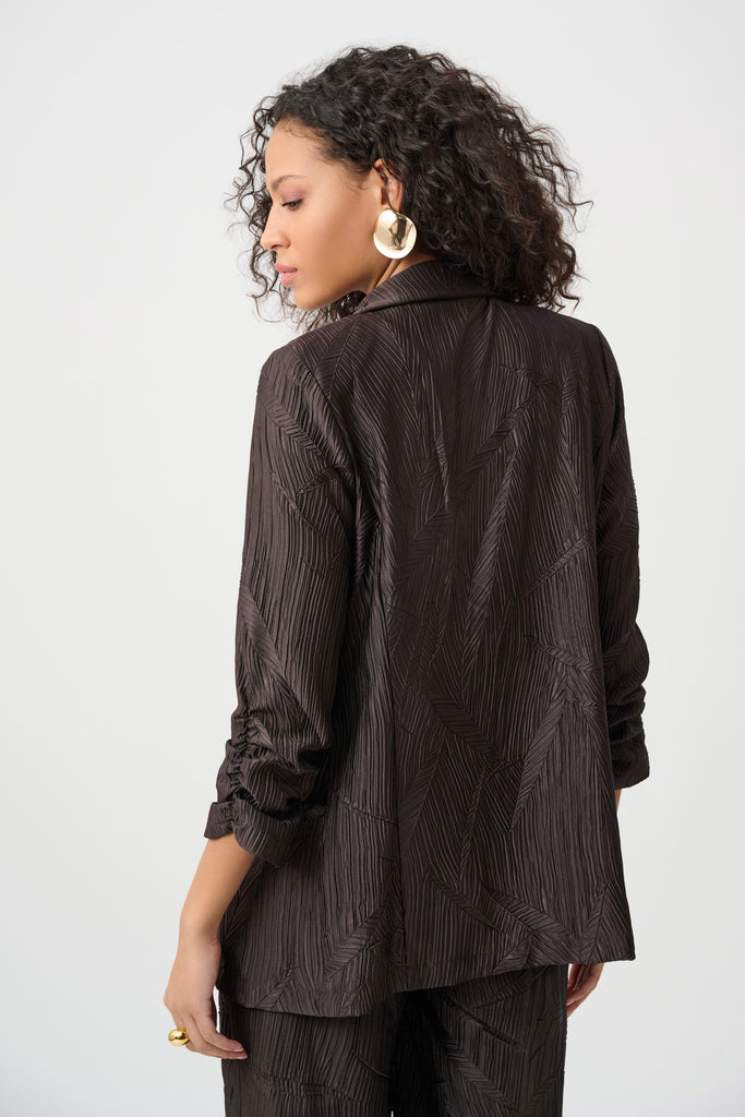Joseph Ribkoff Mocha long blazer 263050