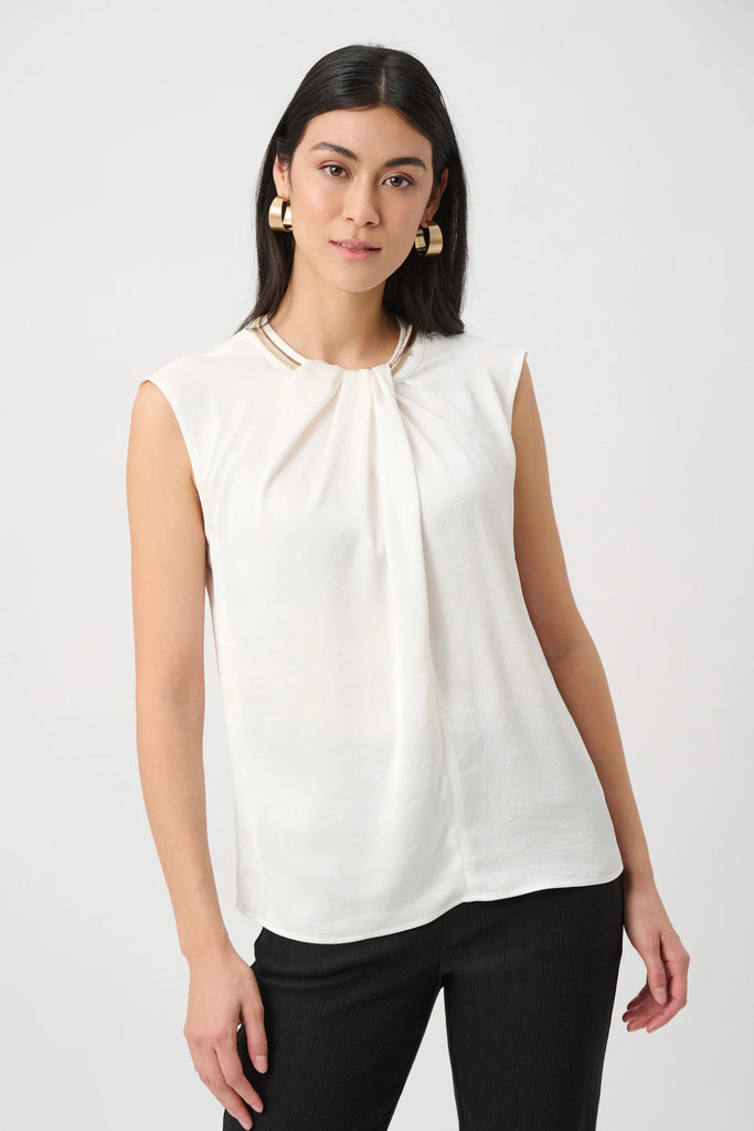 Joseph Ribkoff Winter white top 263168