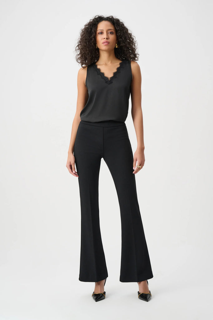 Joseph Ribkoff Black scuba crepe pant 263234