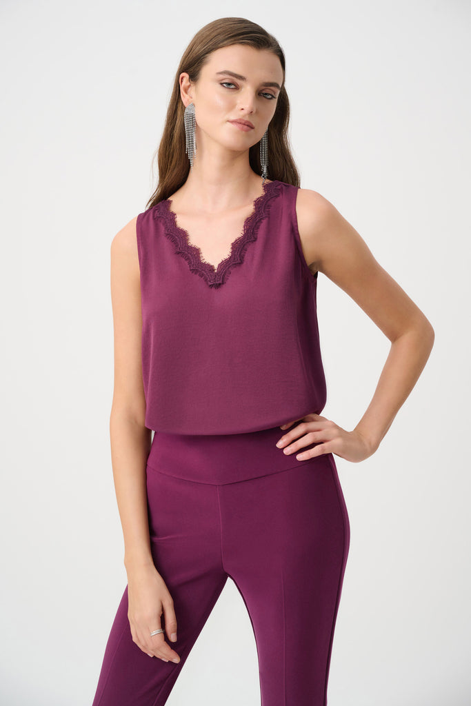 Joseph Ribkoff Berry top 263235