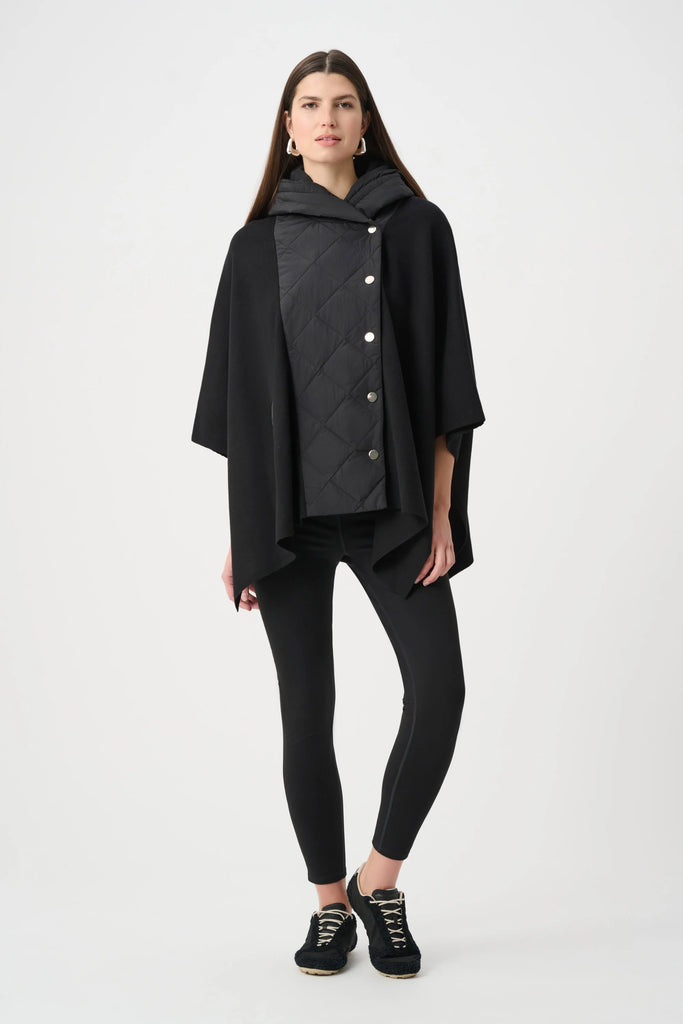 Joseph Ribkoff Poncho hooded jacket 263627