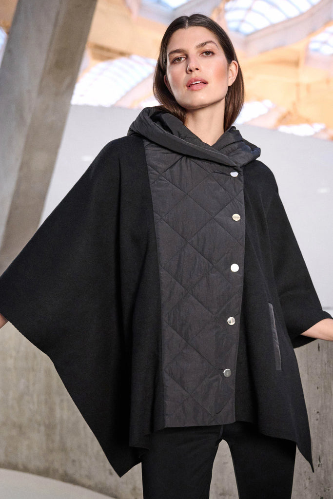 Joseph Ribkoff Poncho hooded jacket 263627