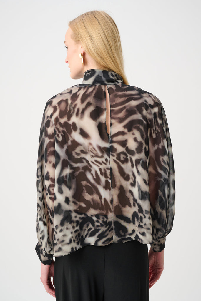 Joseph Ribkoff Animal print blouse 263743