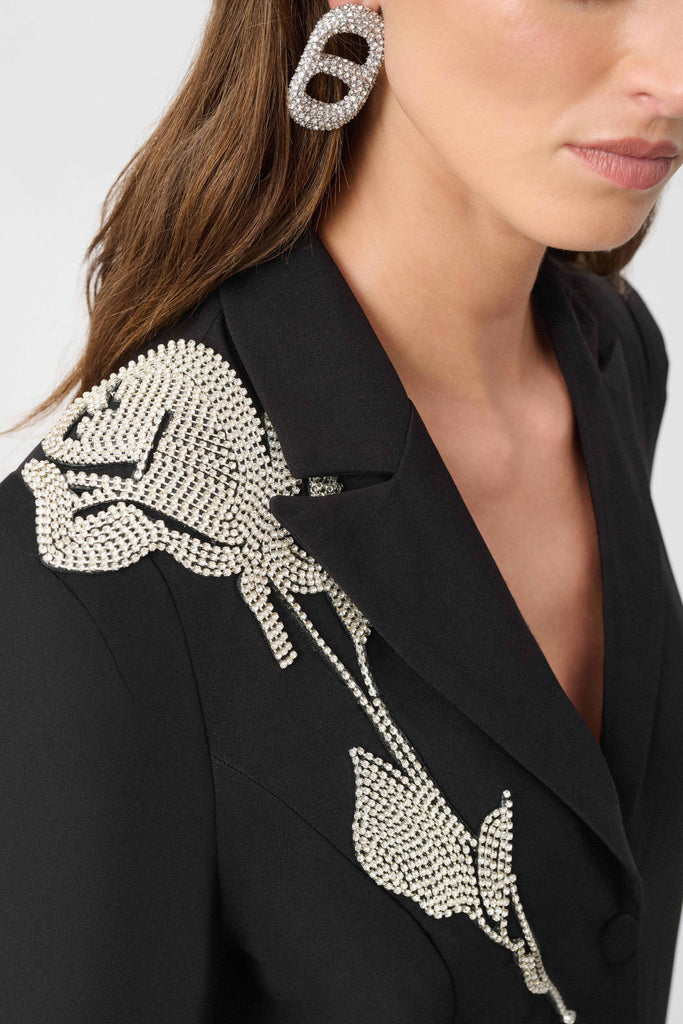 Joseph Ribkoff Rhinestone blazer 263745