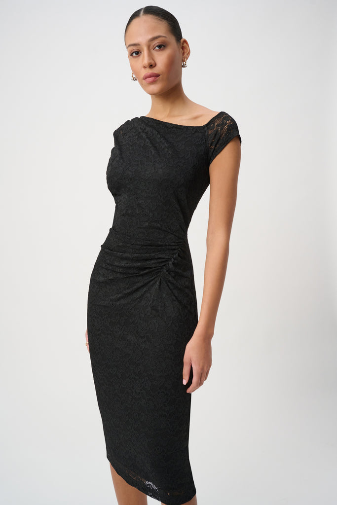 Joseph Ribkoff Black Sheath dress 264200