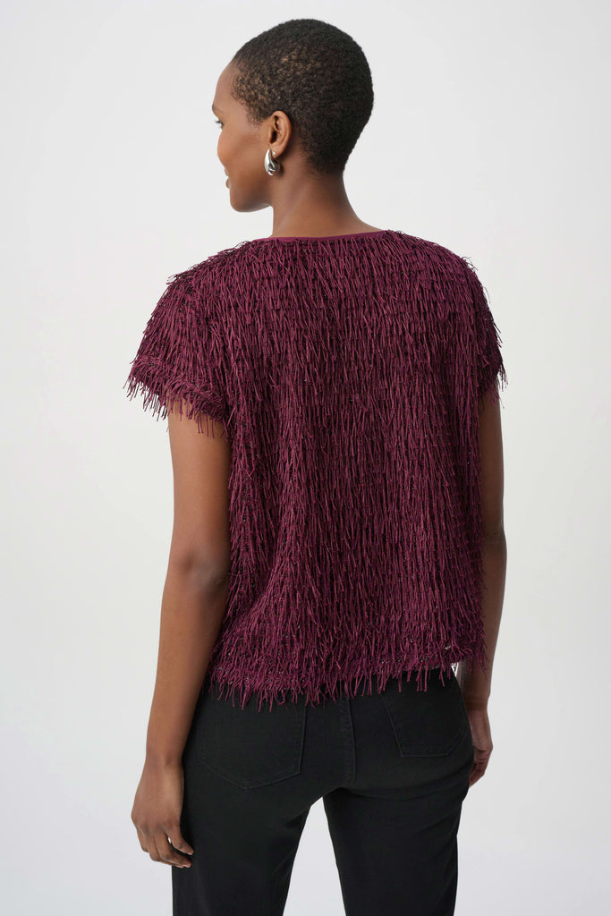 Joseph Ribkoff Elderberry top 264208