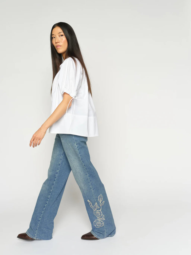 Mos Mosh MMTarima White Cotton Blouse