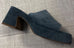 Lodi Denim Blue Suede Mule 24080