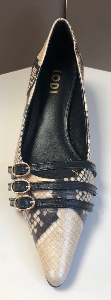 Lodi snake print shoe 25121
