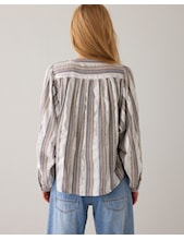 Summum silver stripe blouse