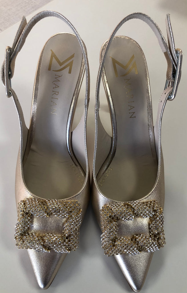 Marian 25052 Rose gold slingback