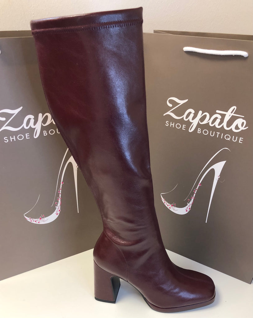 Lodi knee-high boot 25114 burgundy