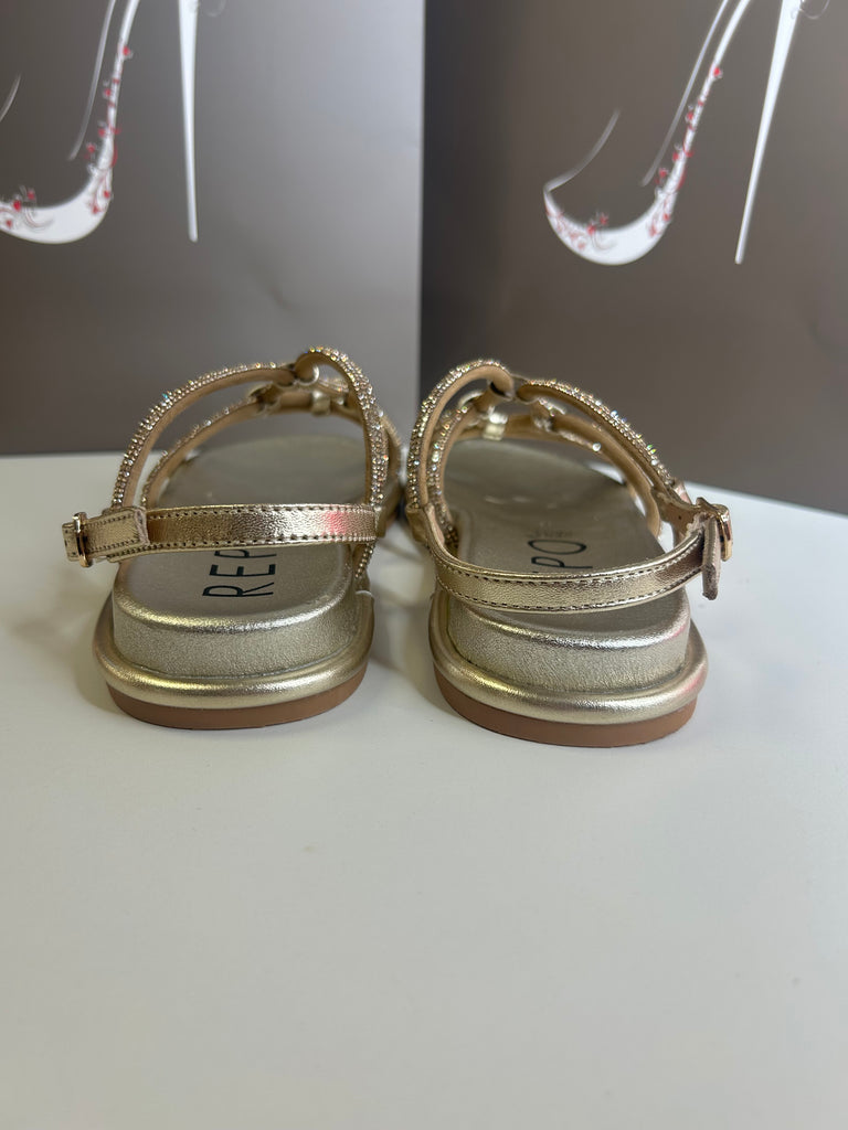 Repo 261090 Platino Gold Sandal