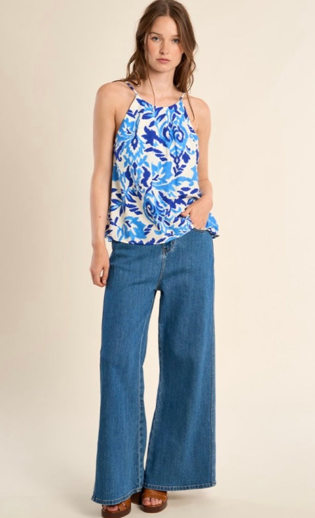 Molly blue camisole