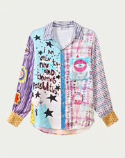 Me369 Isabel Printed Shirt