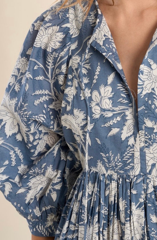 Molly blue diviya dress