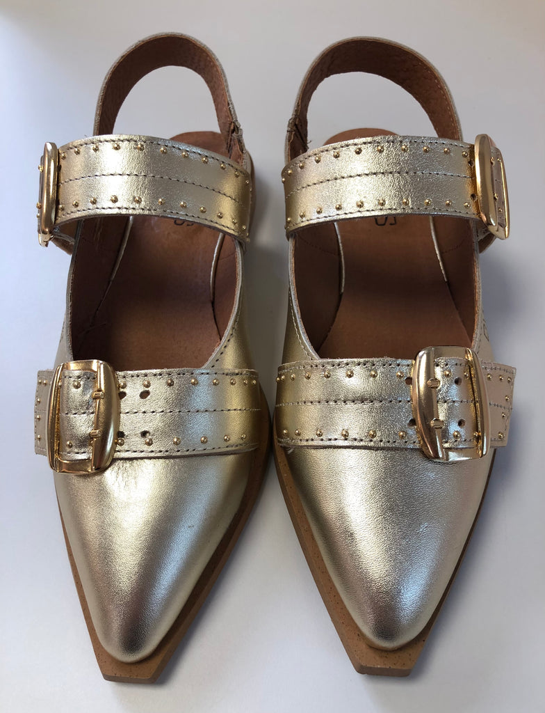 DW/RS 25069 Champagne slingback