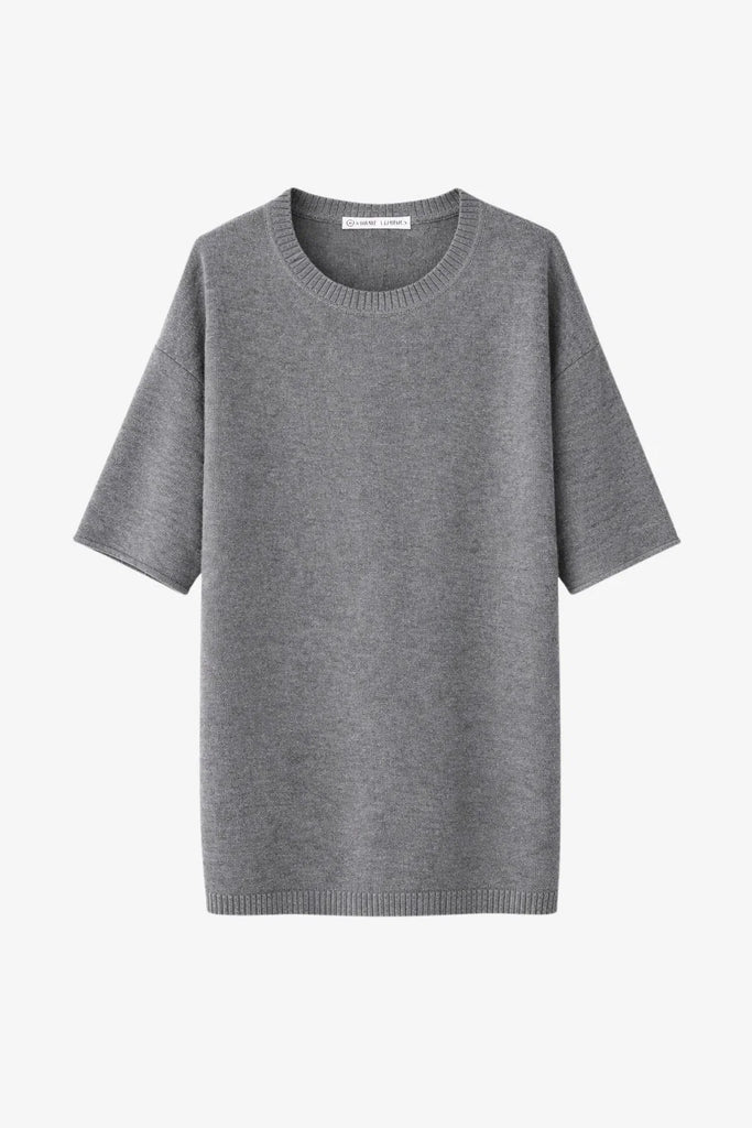 Jane Lushka Rora Grey Knit Top