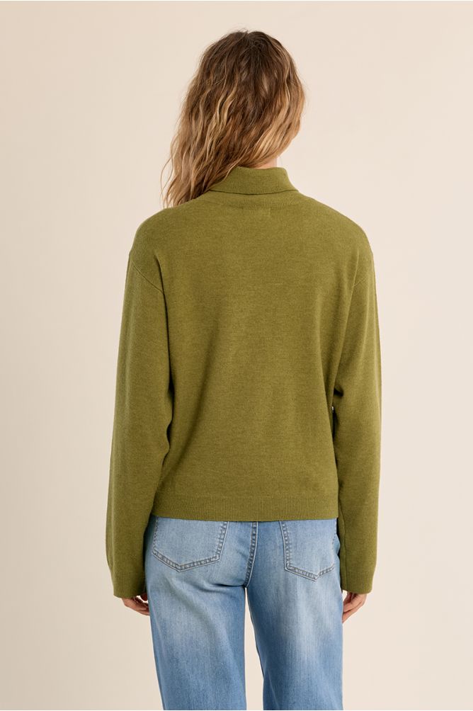 Molly Lime Green Knitted Sweater