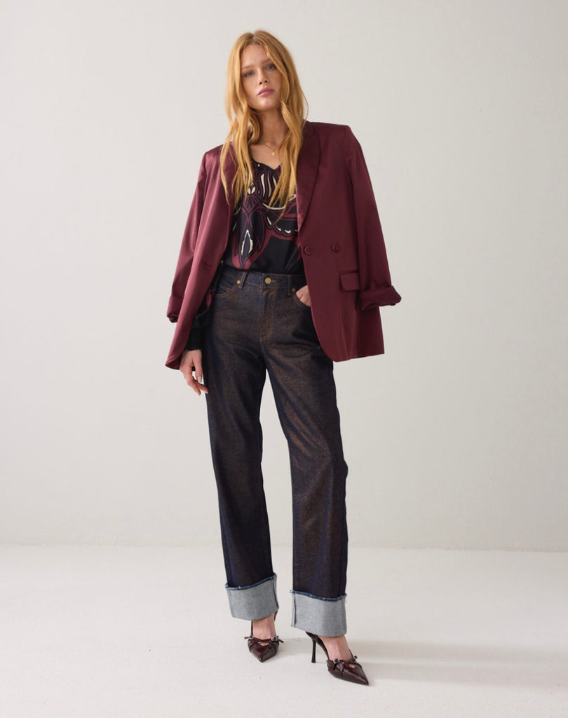 summum 5185 gold jeans twill comfort denim