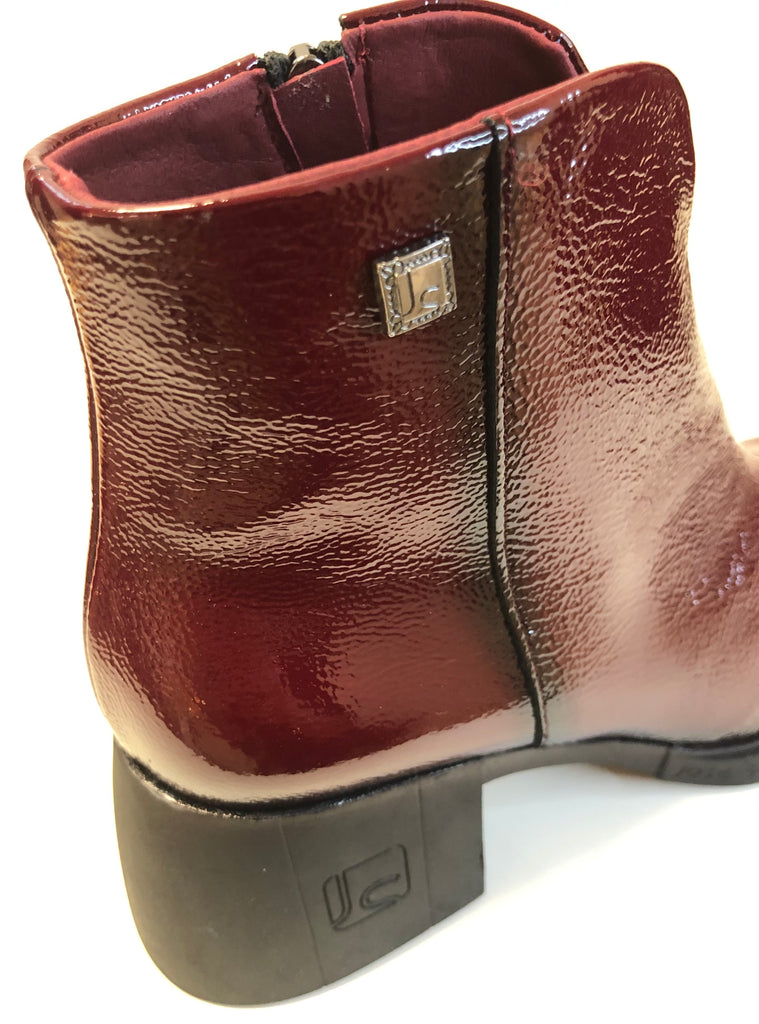 Jose Saenz Burgundy boot GUINDA 25105