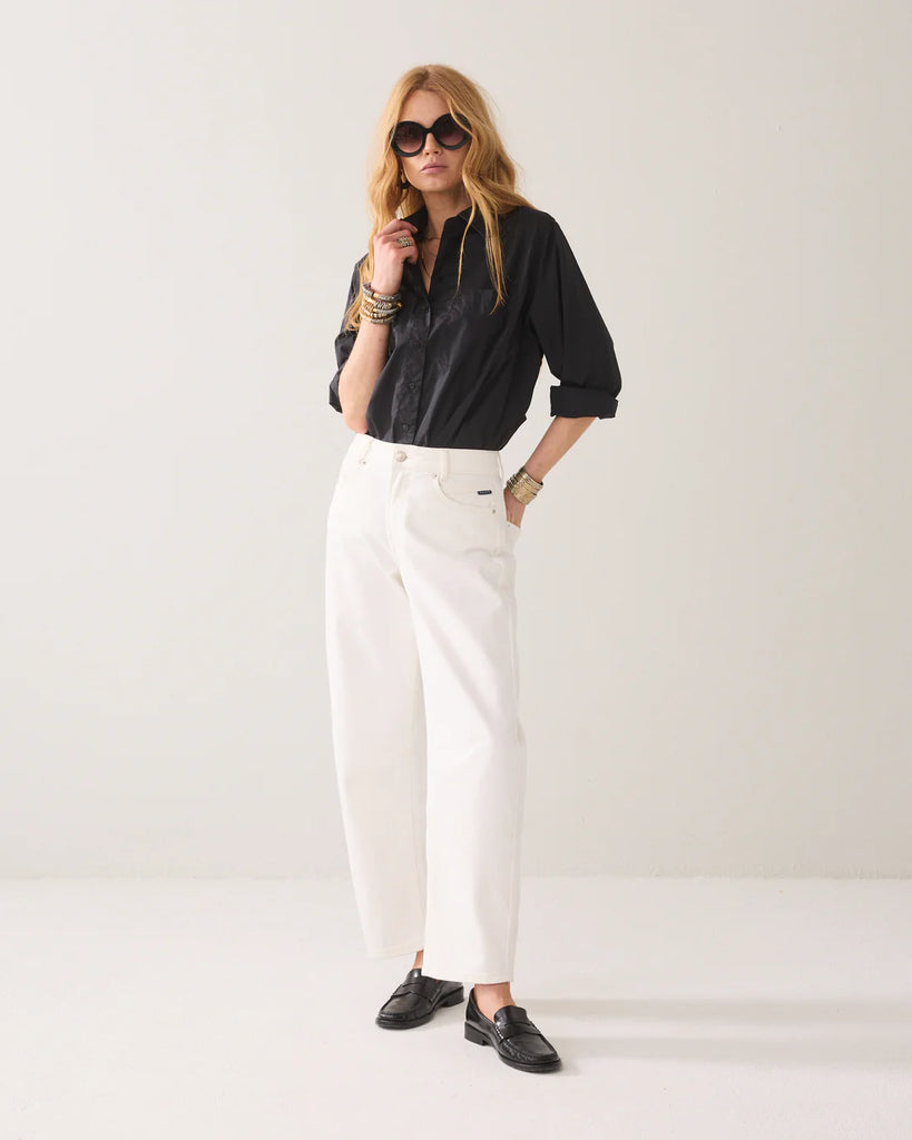 Summum white trouser 4s2746
