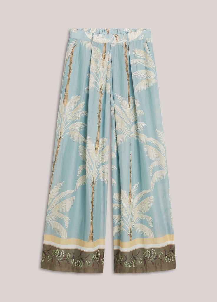 Summum print trouser 2993
